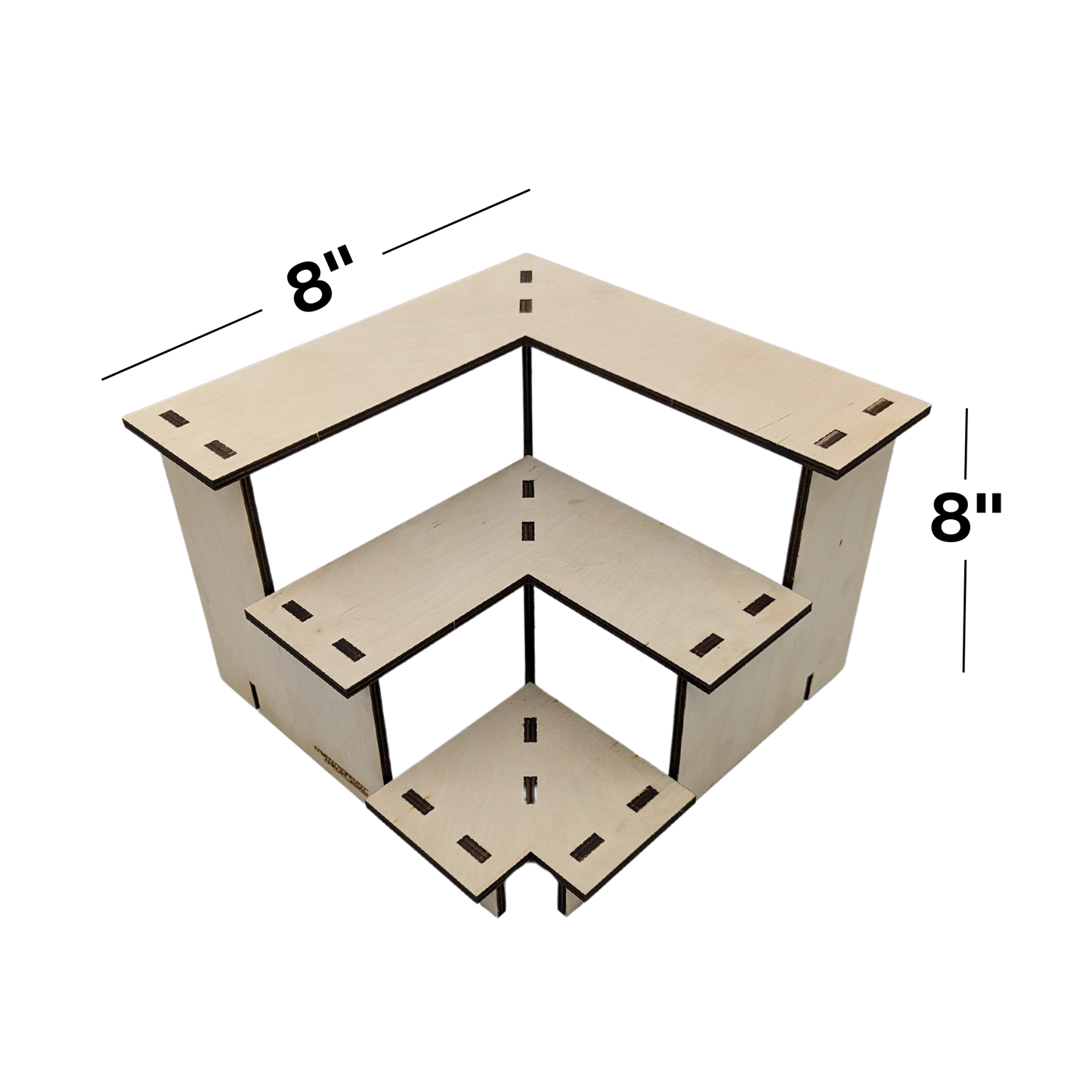 Corner Display Stand - 3 Tier